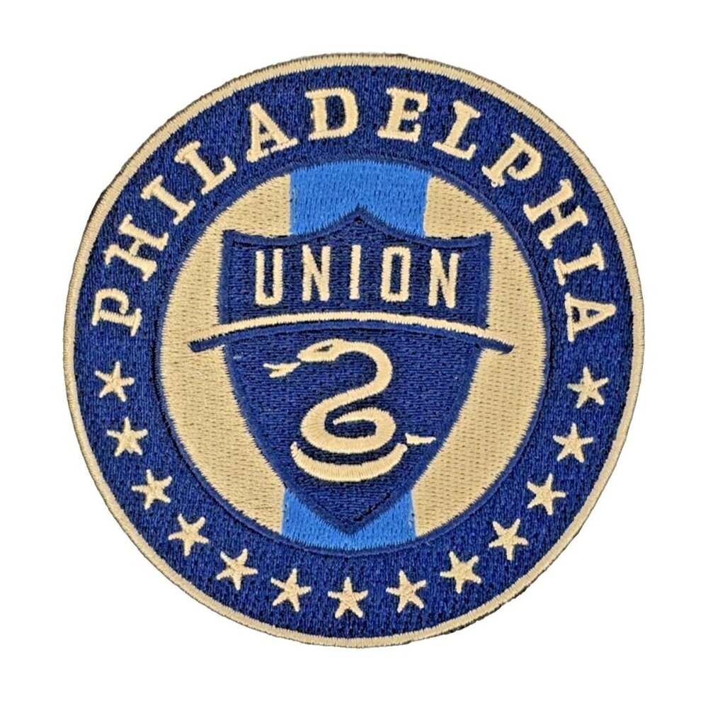 Philadelphia Union FC Soccer Team MLS Futbol Embroidered Iron / Sew On Patch
